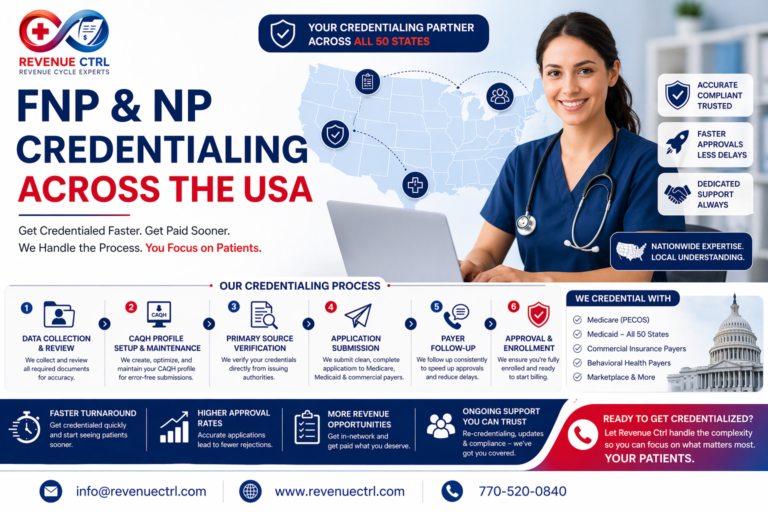 FNP & NP Credentialing Across the USA: The Complete Guide for Faster Approvals